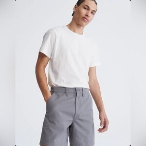 CALVIN KLEIN | NWT smoke grey chino short